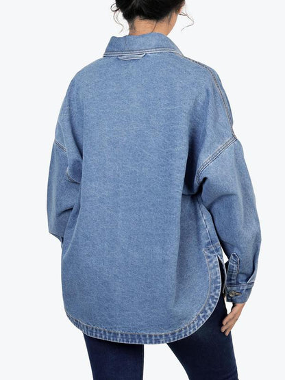 Drmly Denim Shacket