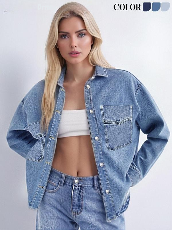 Drmly Denim Shacket